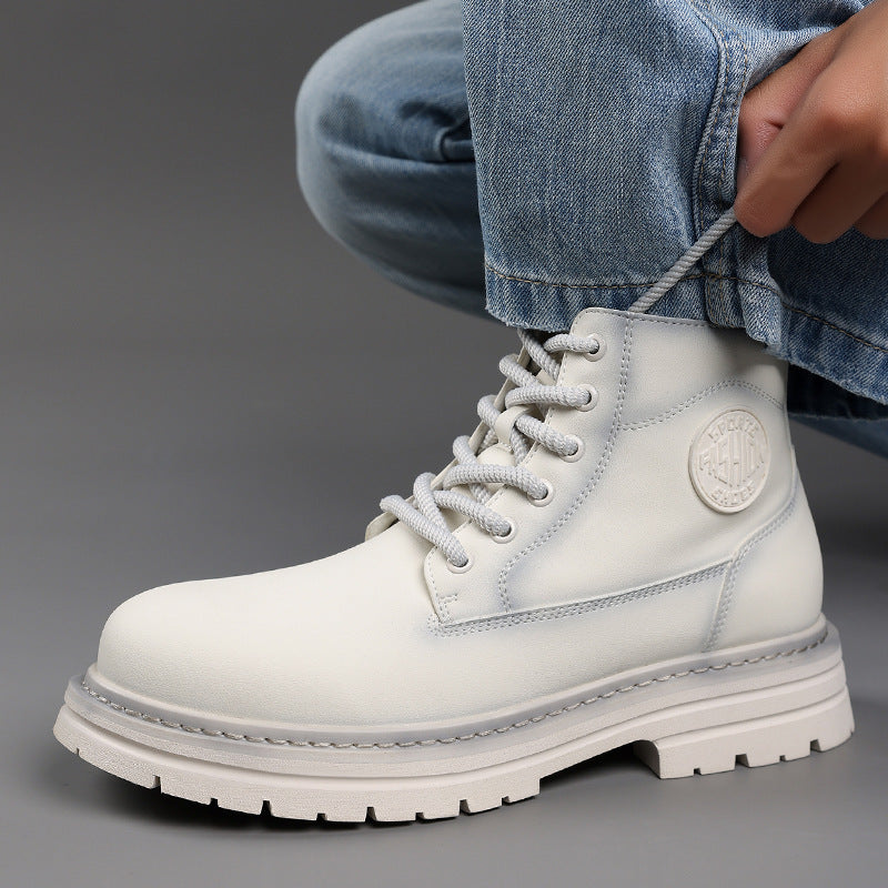 Modische Herren-Stiefel, gefüttert