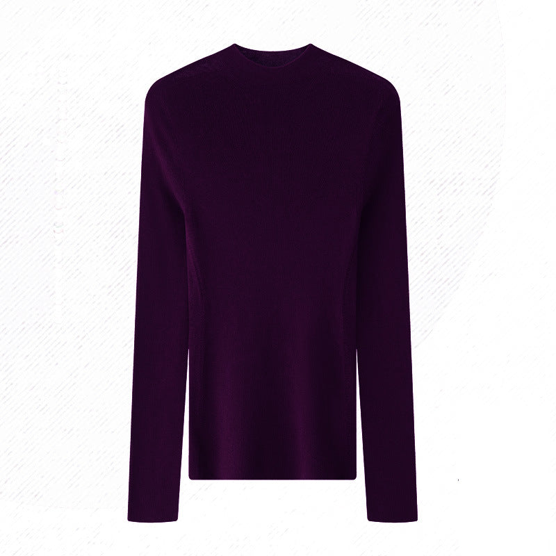 Damen-Rollkragenpullover aus Merinowolle