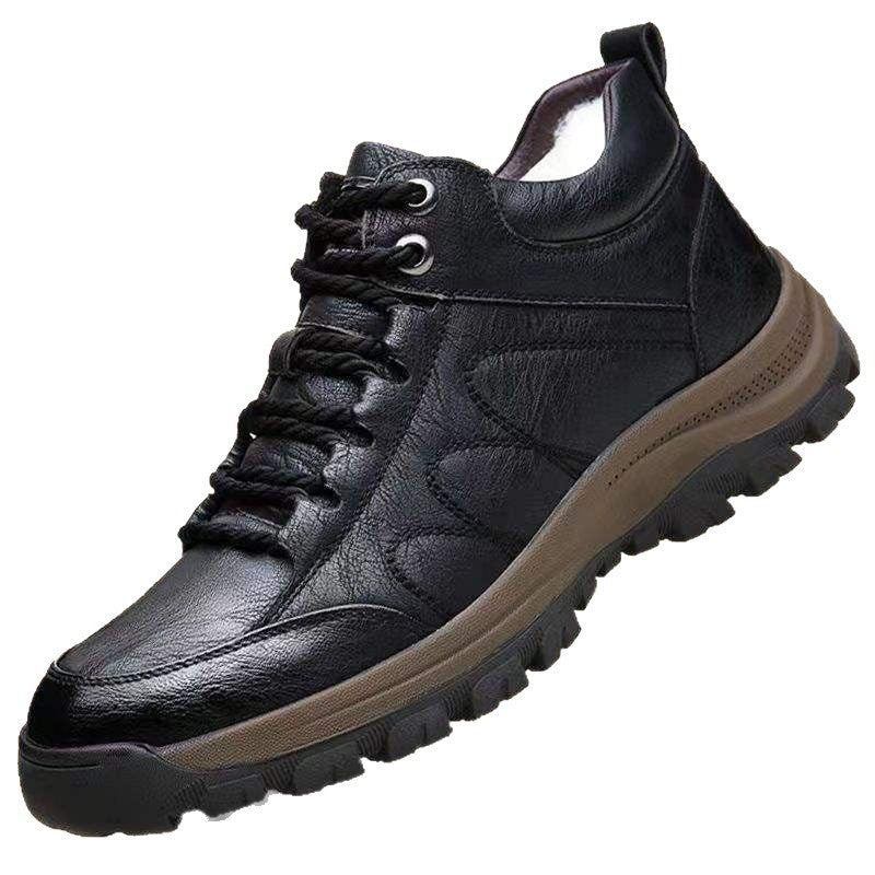 Gefütterte Herren-Winterstiefel für Outdoor und Freizeit
