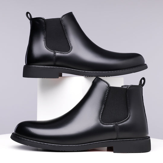 Robuste Herren-Arbeitsstiefel aus Leder