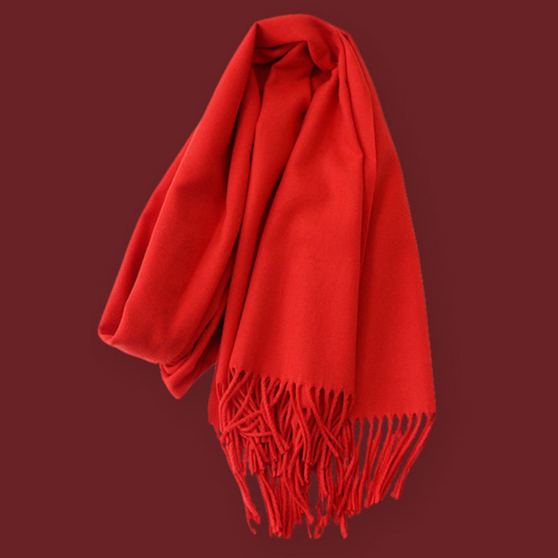 Warmer Strickschal für Damen und Herren