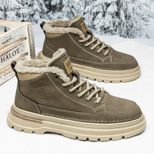 Gefütterte Herren-Stiefel, High-Top, Winter