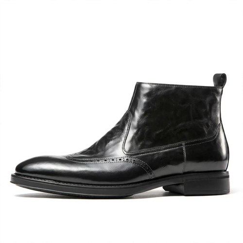 Retro Chelsea-Stiefel mit Warmfutter