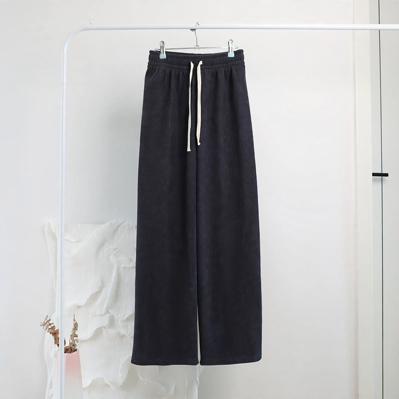 Lässige Cord-Hose mit Kordelzug