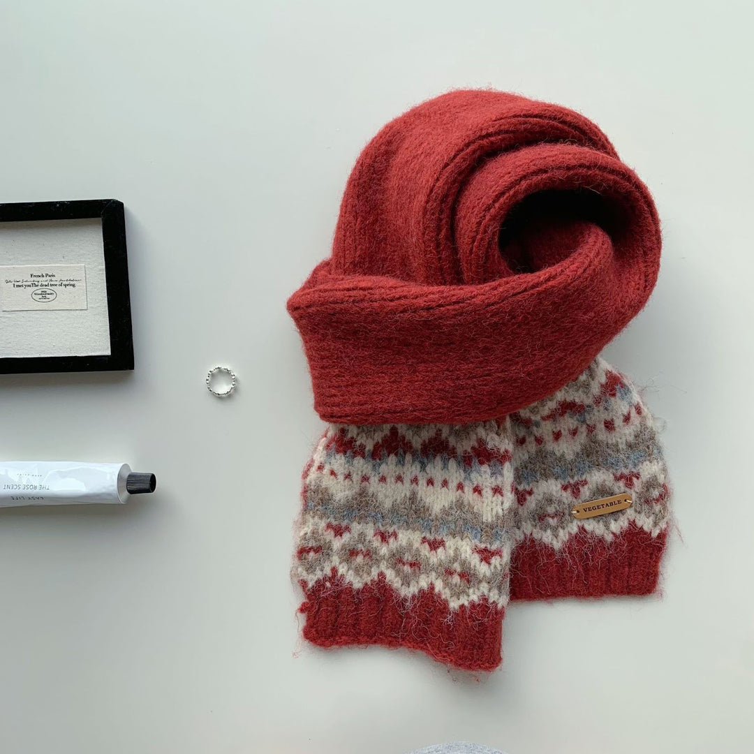 Kaschmir-Strickschal, 180x45 cm