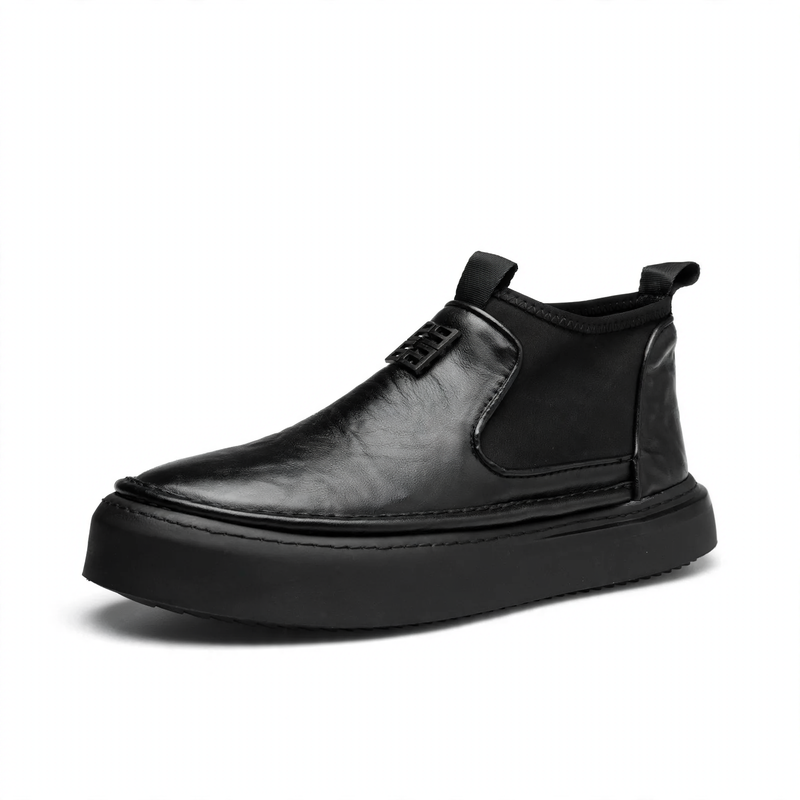 Herren-Stiefeletten, Wildleder-Optik, gefüttert oder ungefüttert