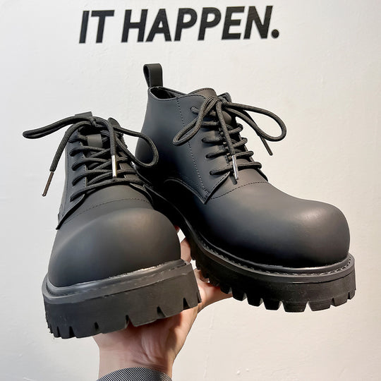 Herren-Arbeitsstiefel mit dicker Sohle
