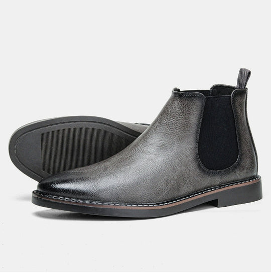 Vintage-Chelsea-Boots für Herren, rutschfest