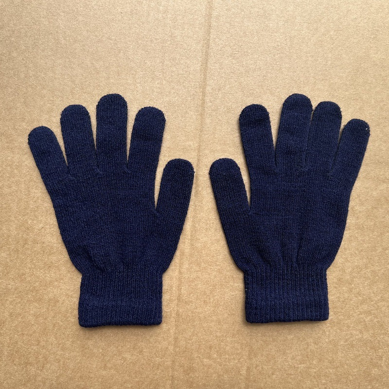 Strickmütze und Schal Set, gefüttert, Winter