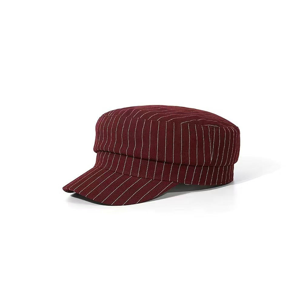 Herren Strickmütze und Schal Set, gefüttert