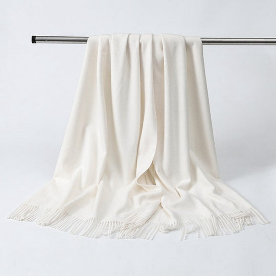 Eleganter Woll-Kaschmir-Schal für Damen und Herren