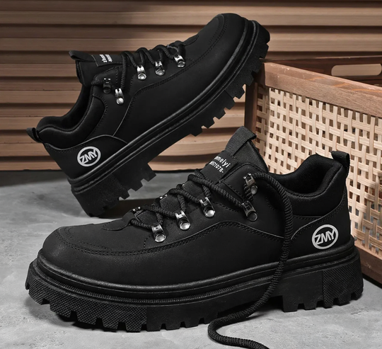 Robuste Herren-Winterstiefel mit Warmfutter