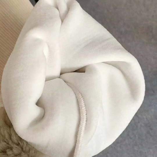 Kord-Hose für Damen, weiter Schnitt, gefüttert oder ungefüttert
