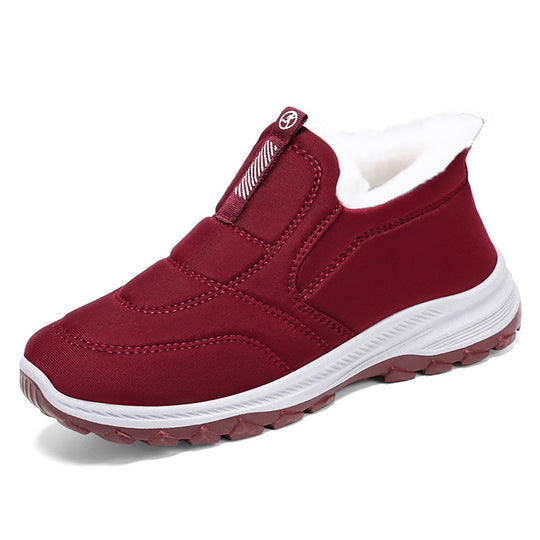 Gefütterte Winterstiefel für Damen und Herren, rutschfest