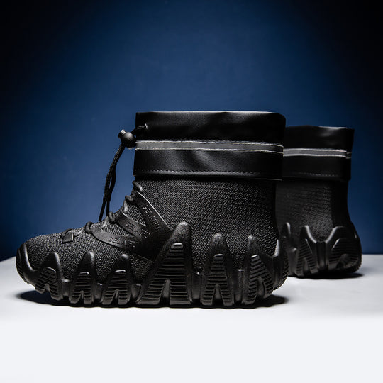 Wasserdichte Herren-Stiefel, PVC, gefüttert