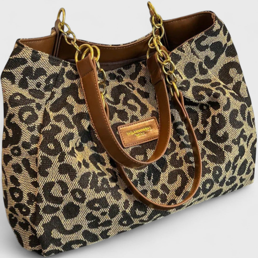 Nord Taschen | Leopardenmuster-Shopper