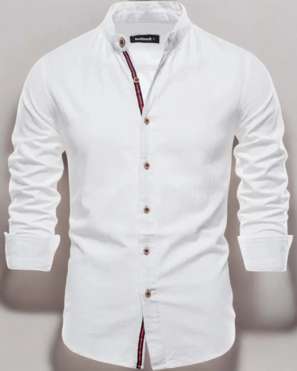 Nord Taschen | Herren Elegantes Leinenhemd