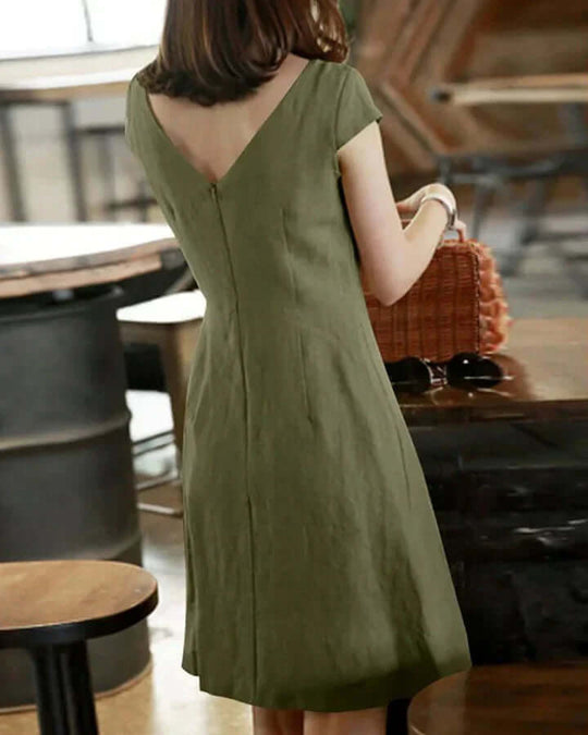 Sommerkleid mit Zarten Ärmeln