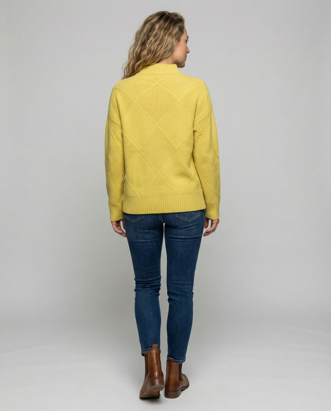 Weicher Kaschmir Rollkragenpullover Damen