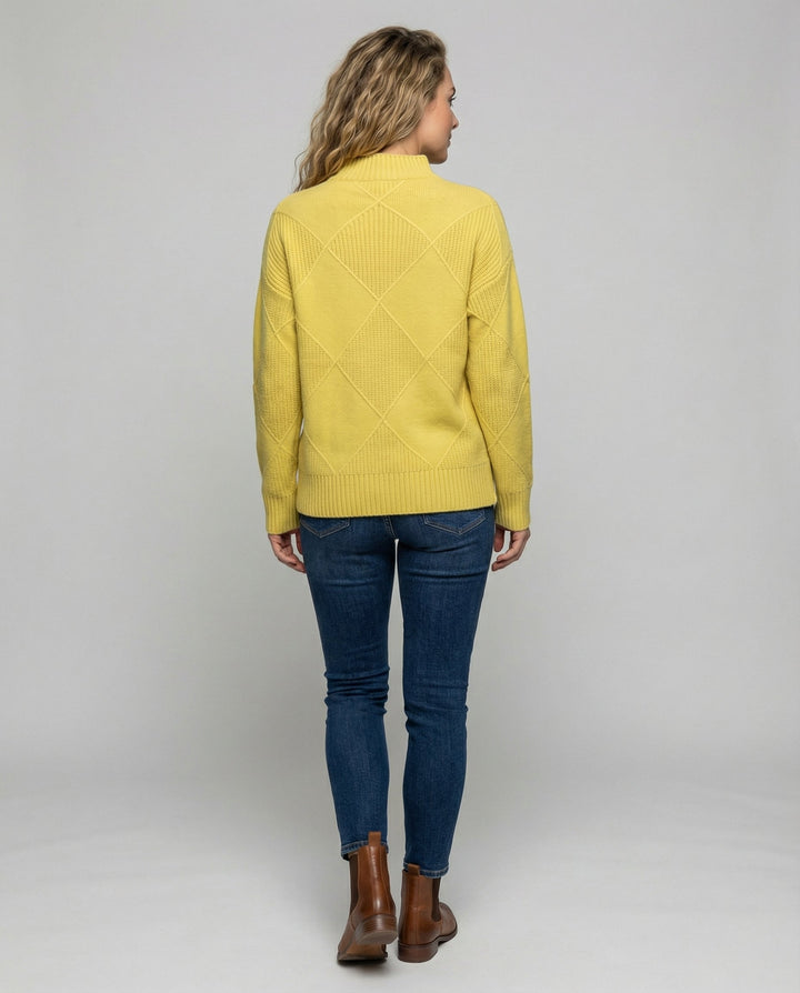 Weicher Kaschmir Rollkragenpullover Damen