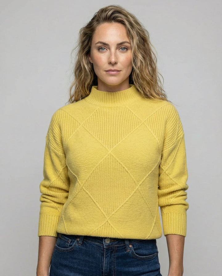 Weicher Kaschmir Rollkragenpullover Damen