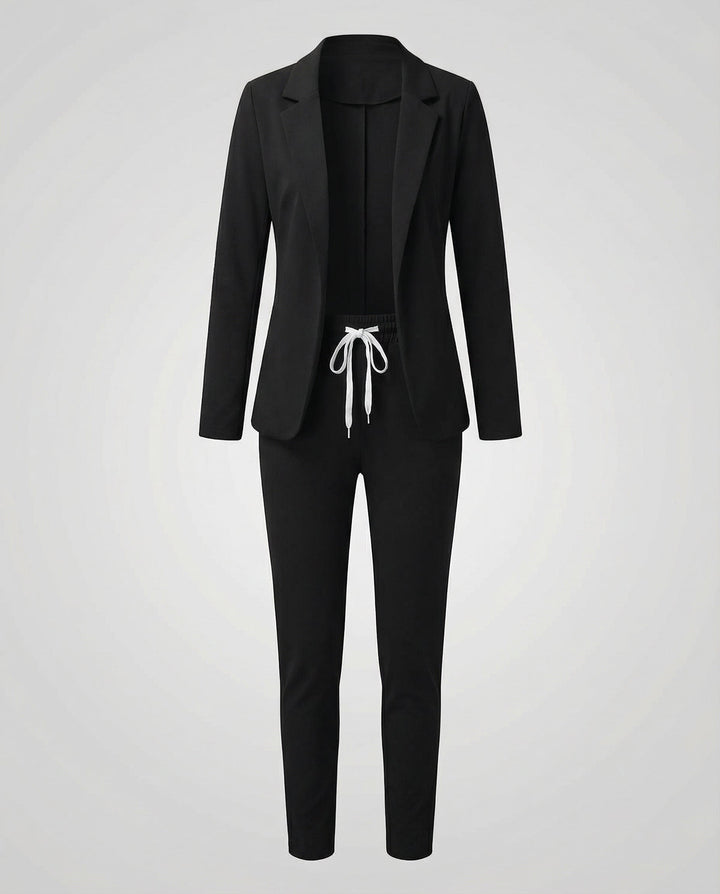 Elegantes Damen Blazer Hosen Set