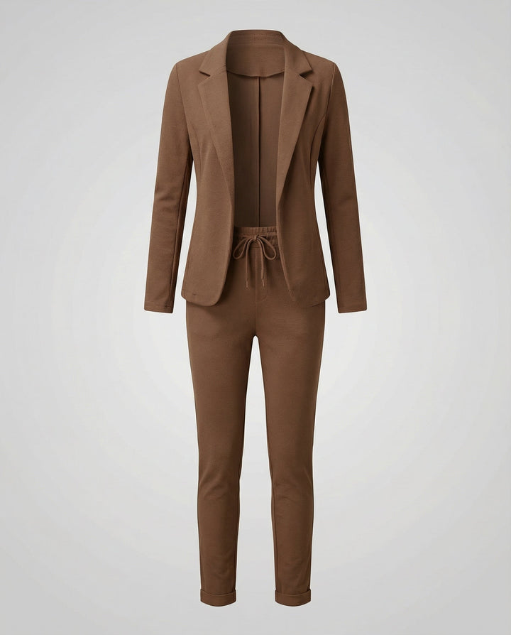 Elegantes Damen Blazer Hosen Set