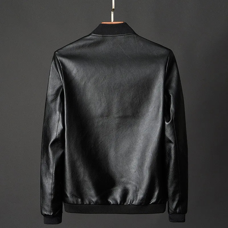 Modische Lederjacke für Herren Avellé