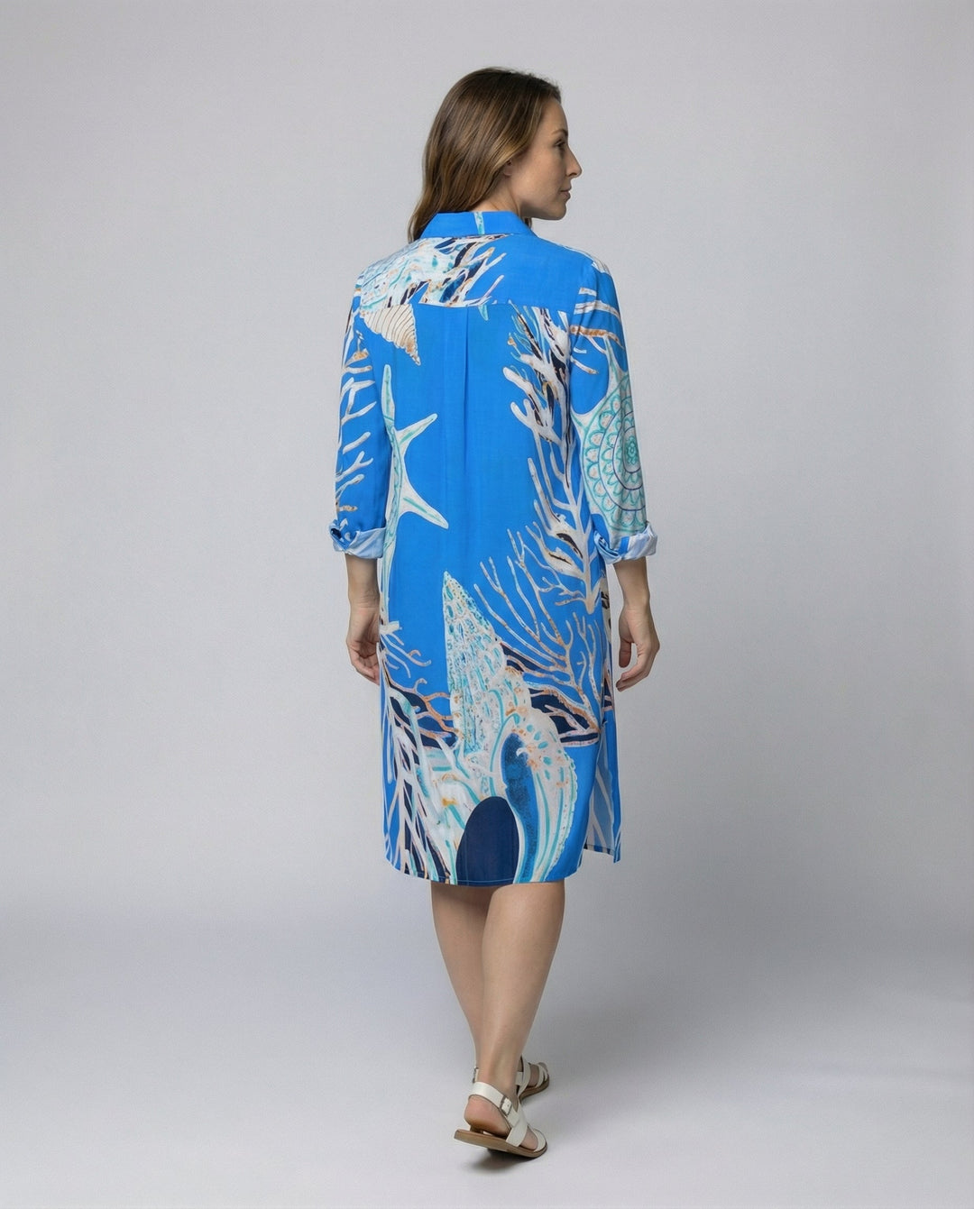 Lange Damen Strandbluse