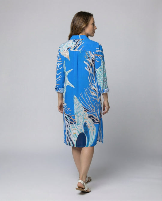 Lange Damen Strandbluse