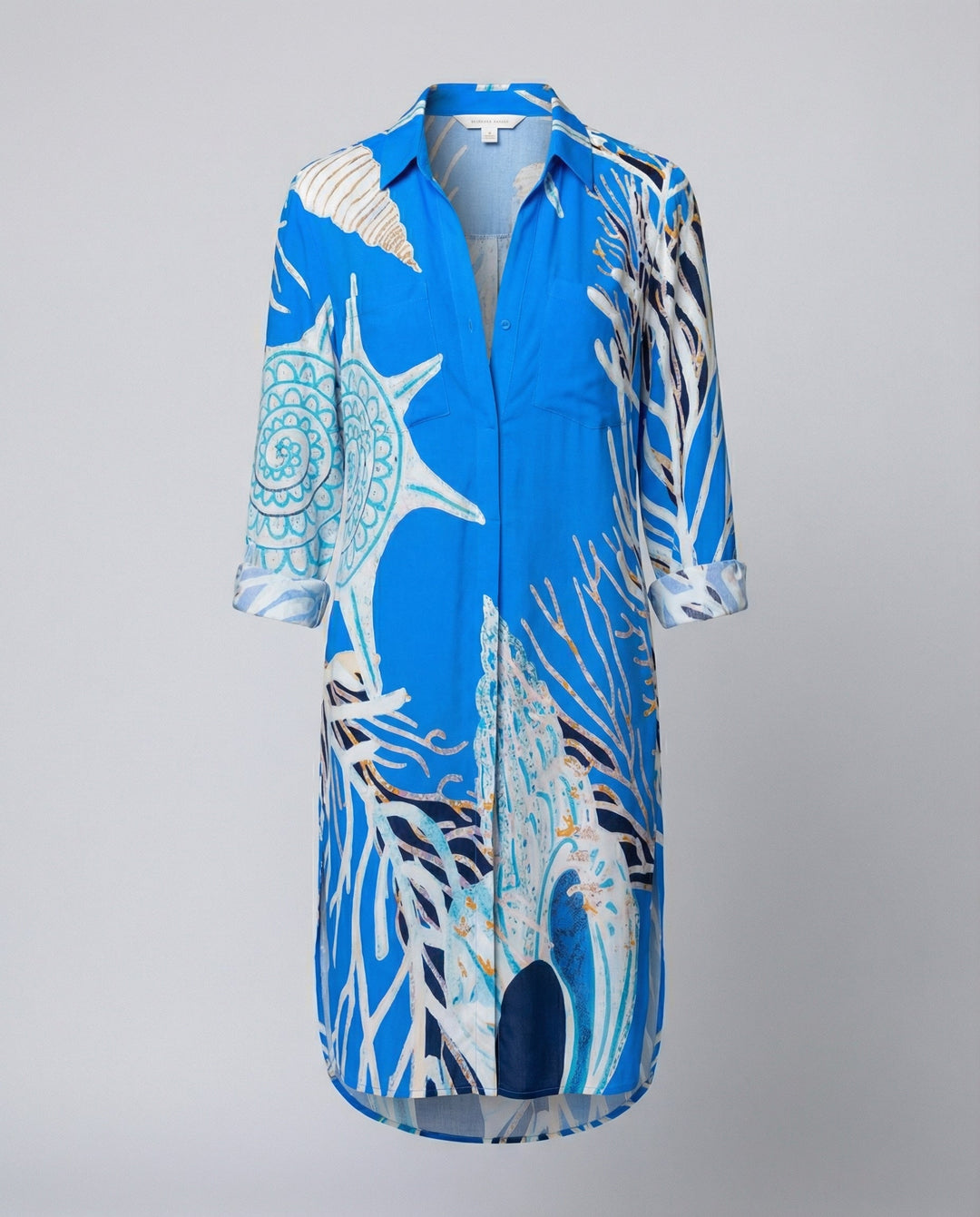 Lange Damen Strandbluse