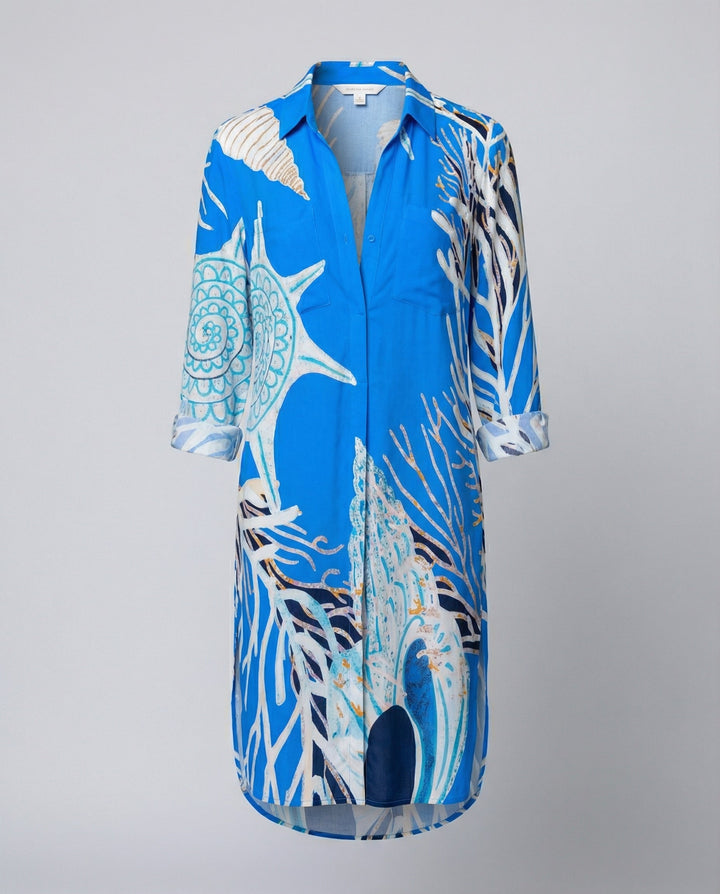Lange Damen Strandbluse