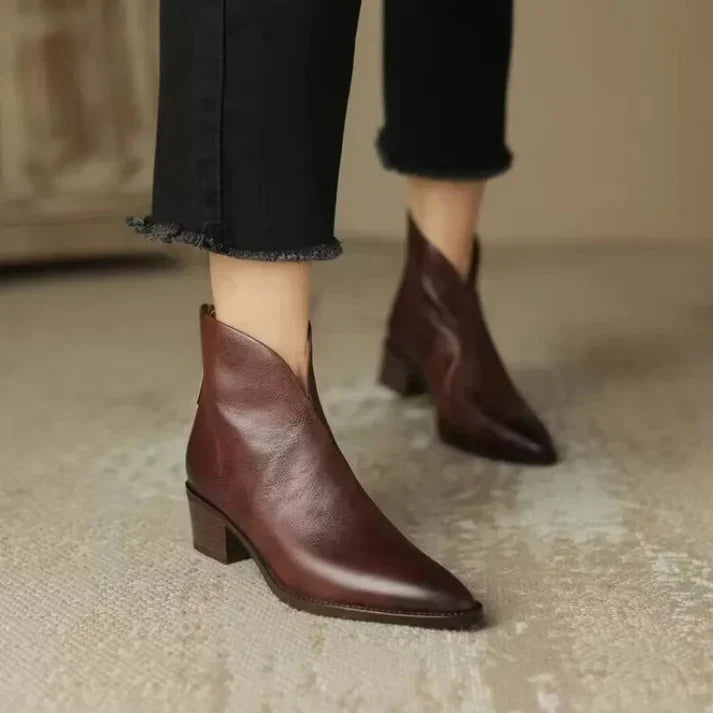 Damen Spitzschuhe ankle boots