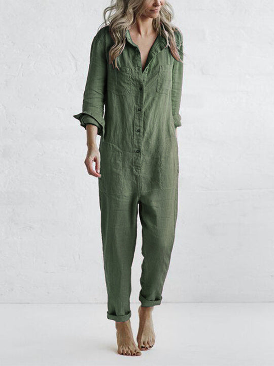 Langärmliger Jumpsuit - Vittorelli