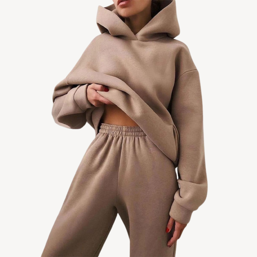 Damen Hoodie und Jogginghose Set