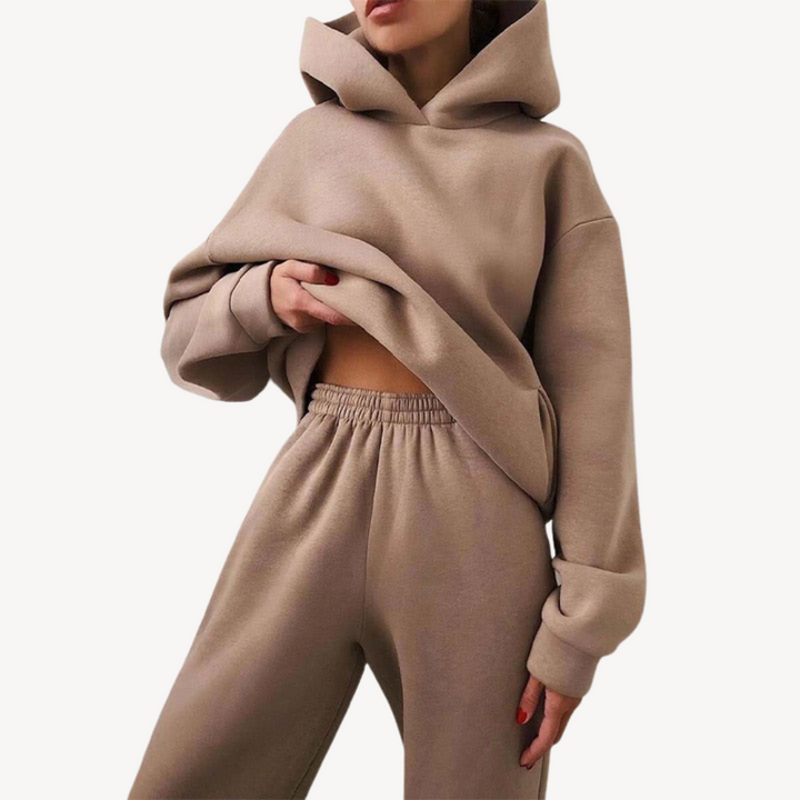 Damen Hoodie und Jogginghose Set