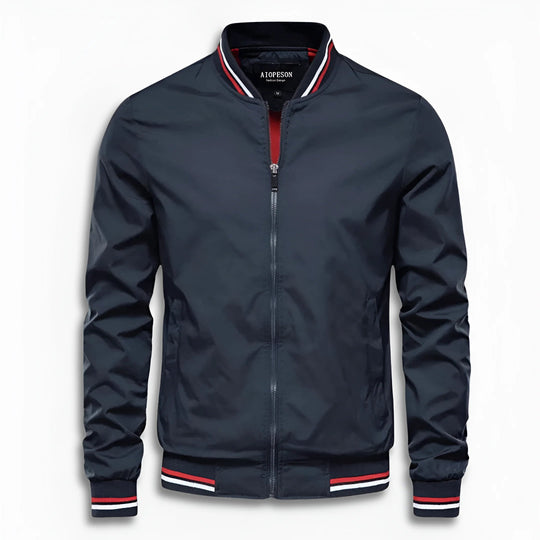 Herren Lässige Übergangsjacke mit Wasserabweisender Oberfläche & Stehkragen Nord Taschen