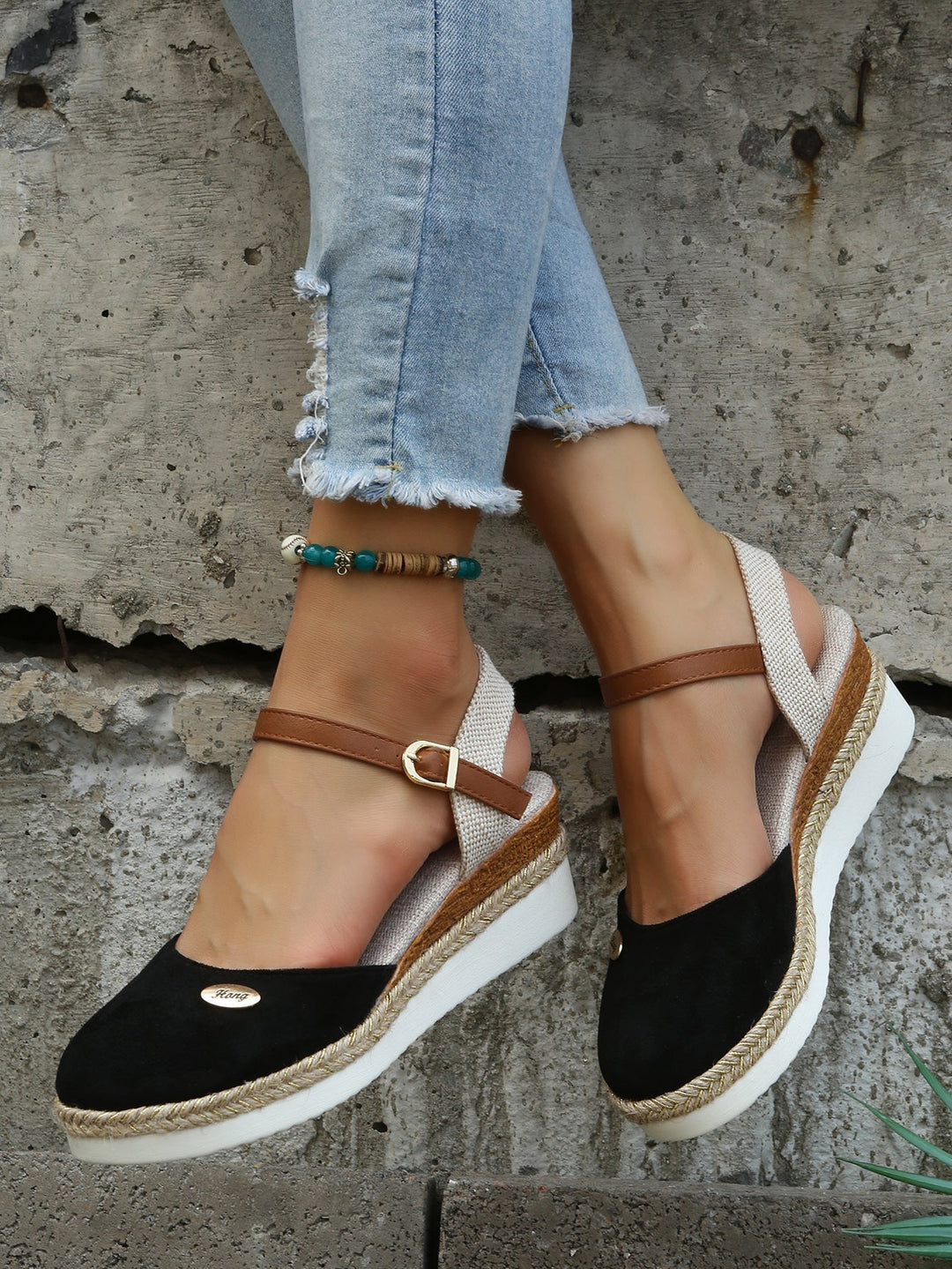 Nord Taschen | Orthopädische Trendy Braune Espadrilles