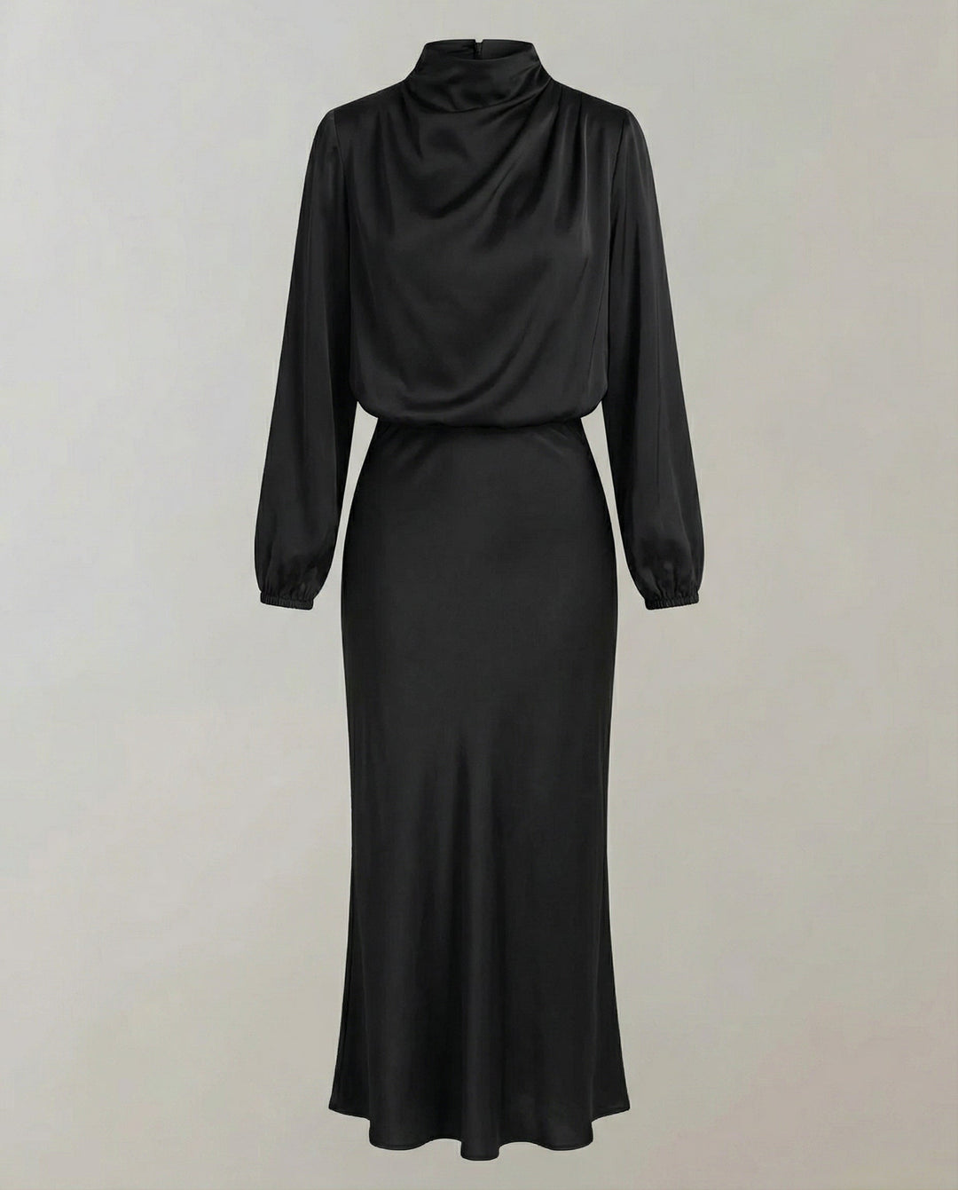 Elegantes Satinkleid Damen