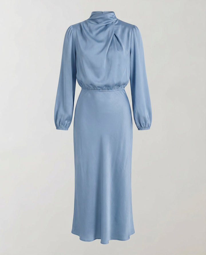 Elegantes Satinkleid Damen