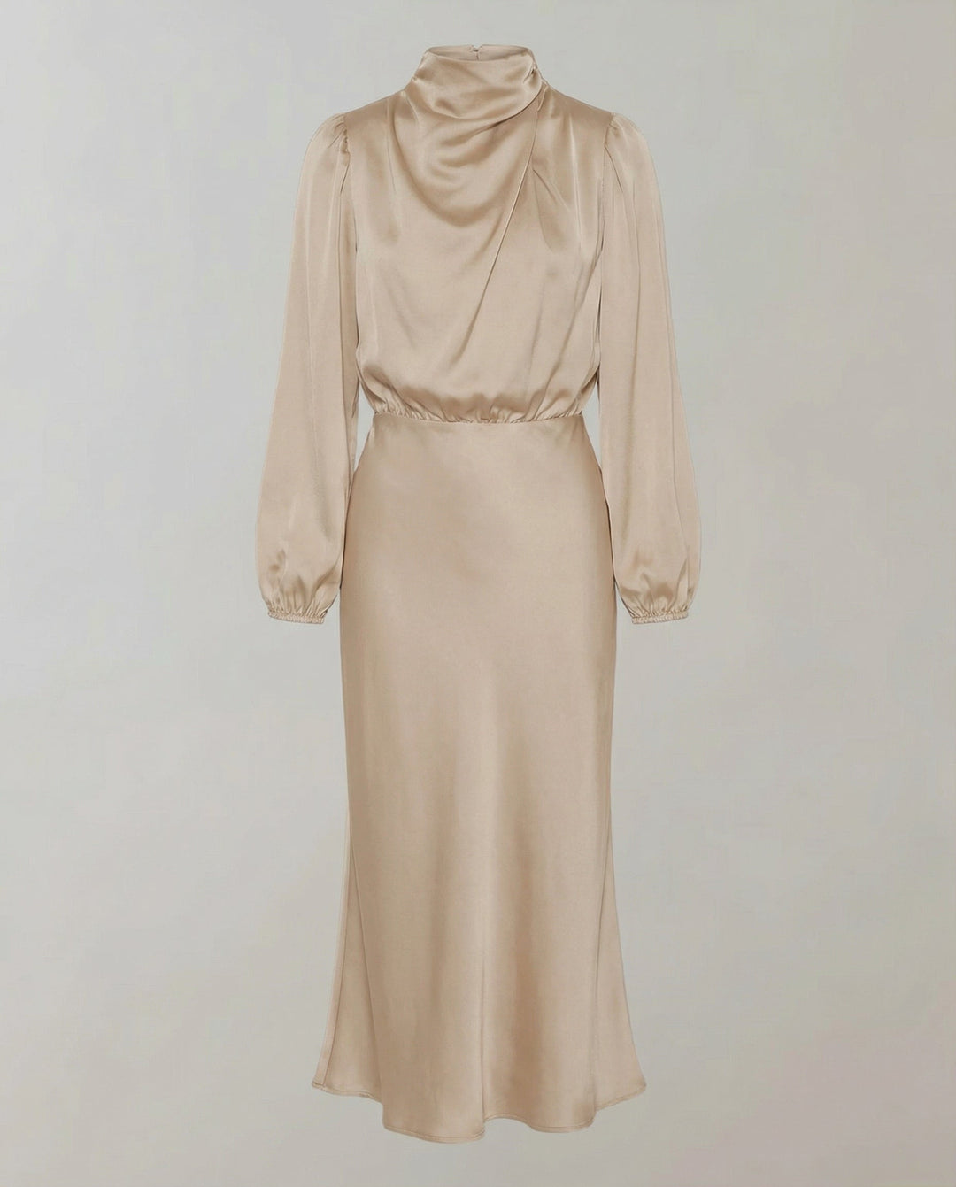 Elegantes Satinkleid Damen