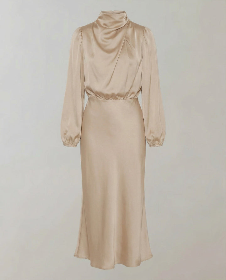 Elegantes Satinkleid Damen