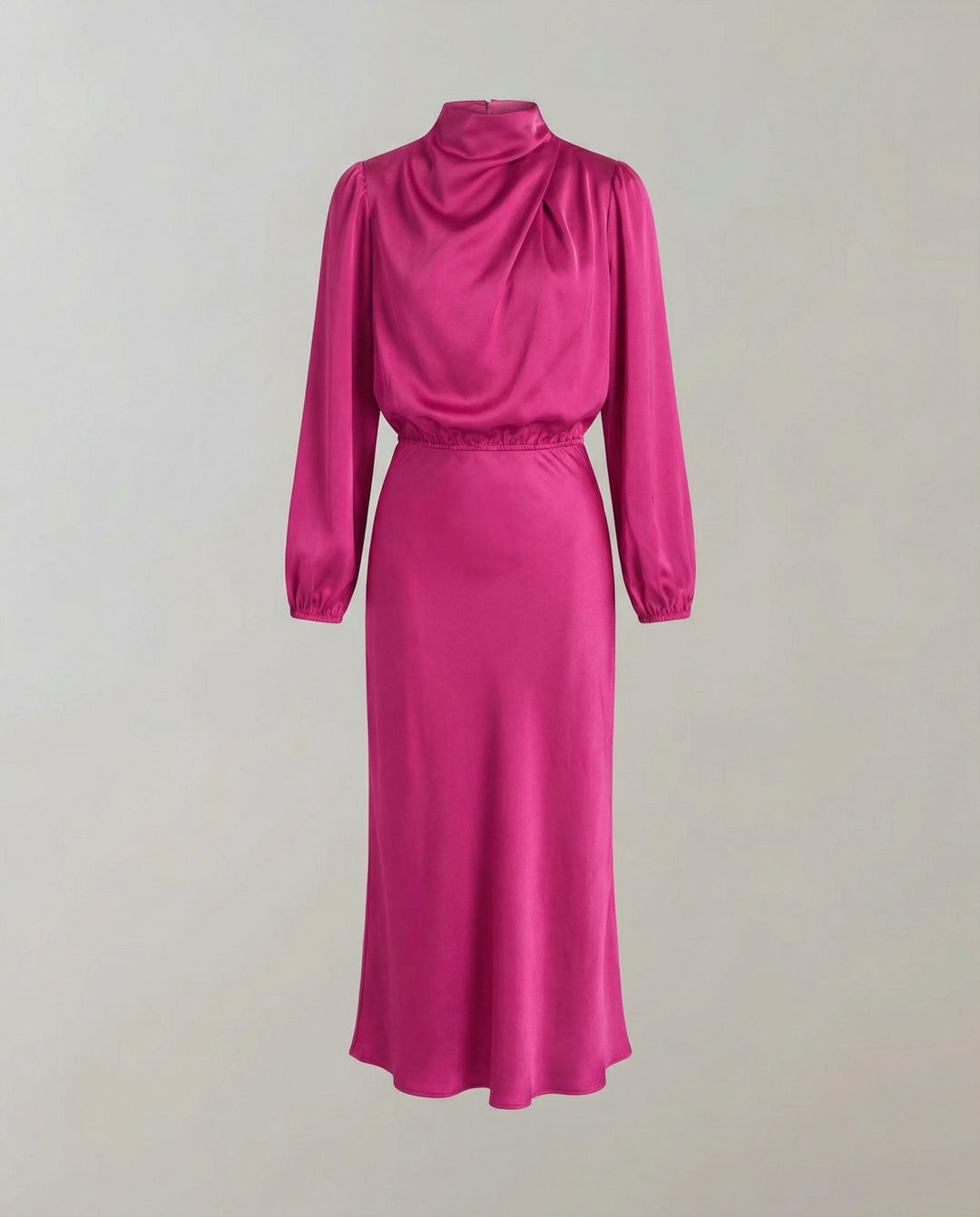 Elegantes Satinkleid Damen