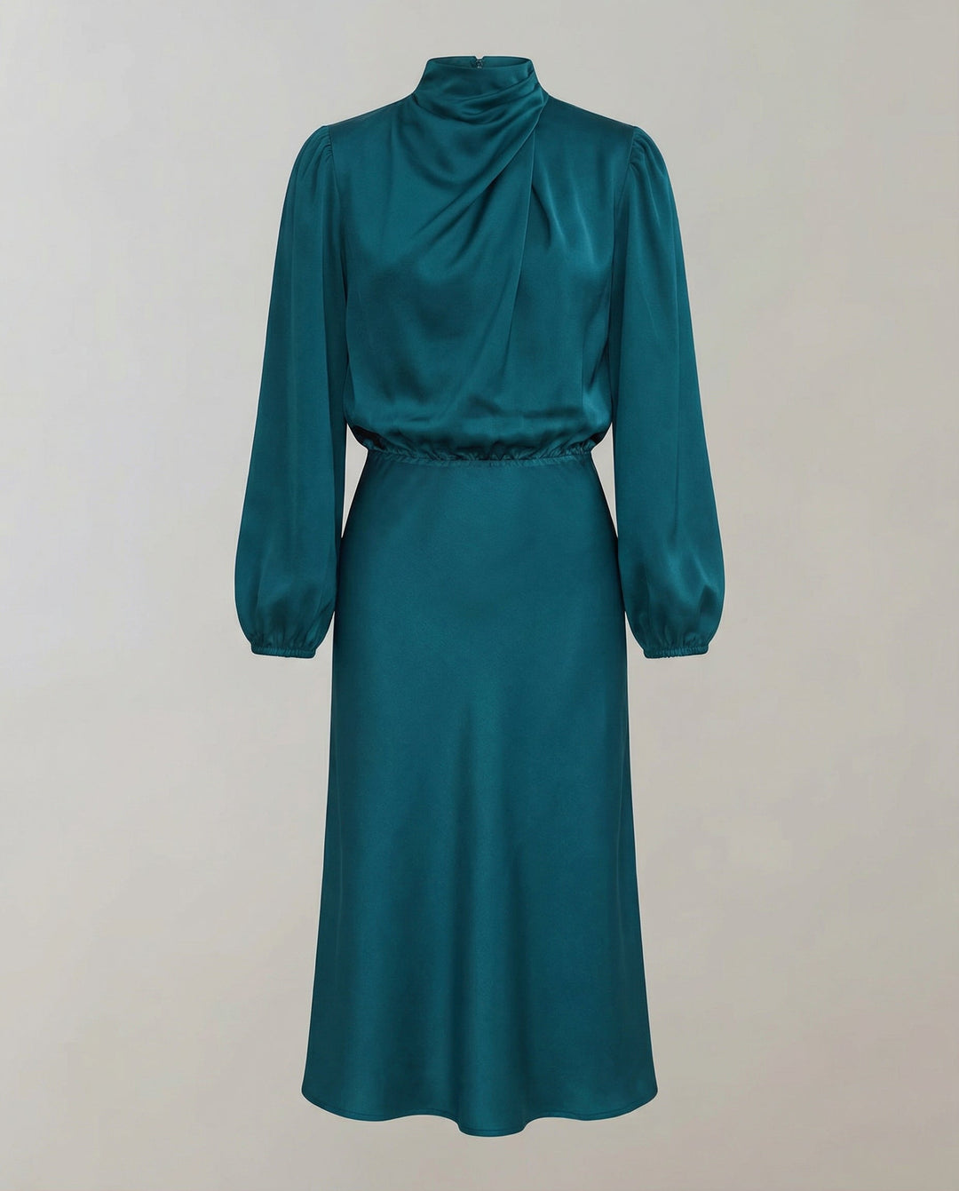 Elegantes Satinkleid Damen