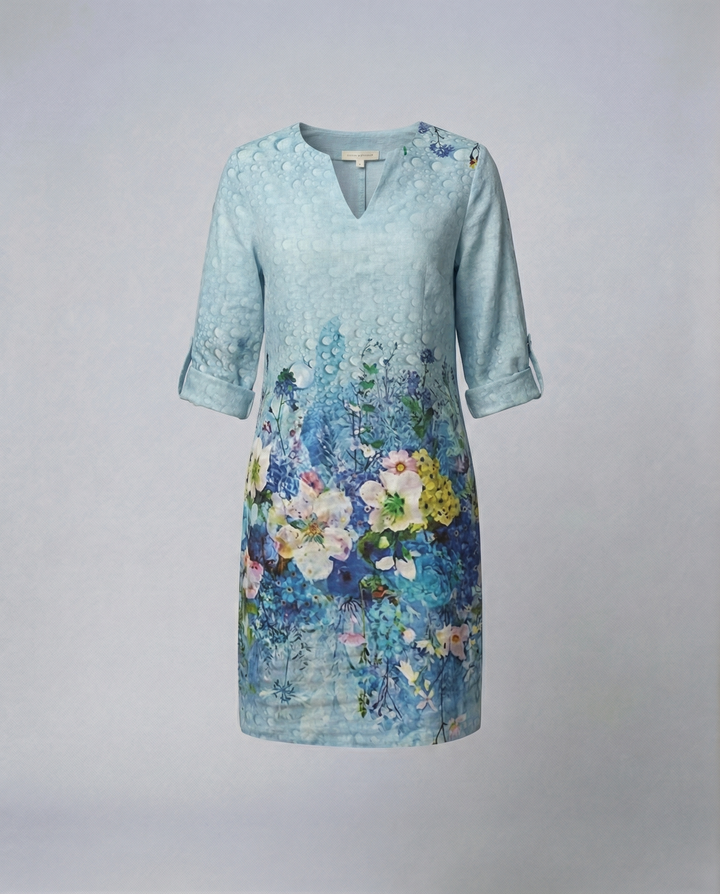 Elegantes Blumenkleid Damen