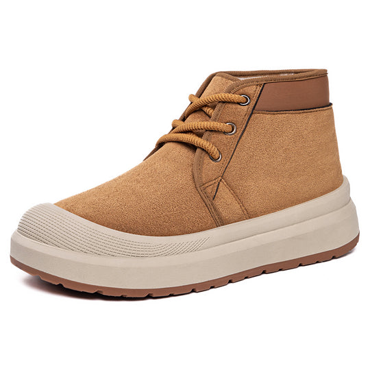 Gefütterte Herren-Winterstiefel, warm und bequem