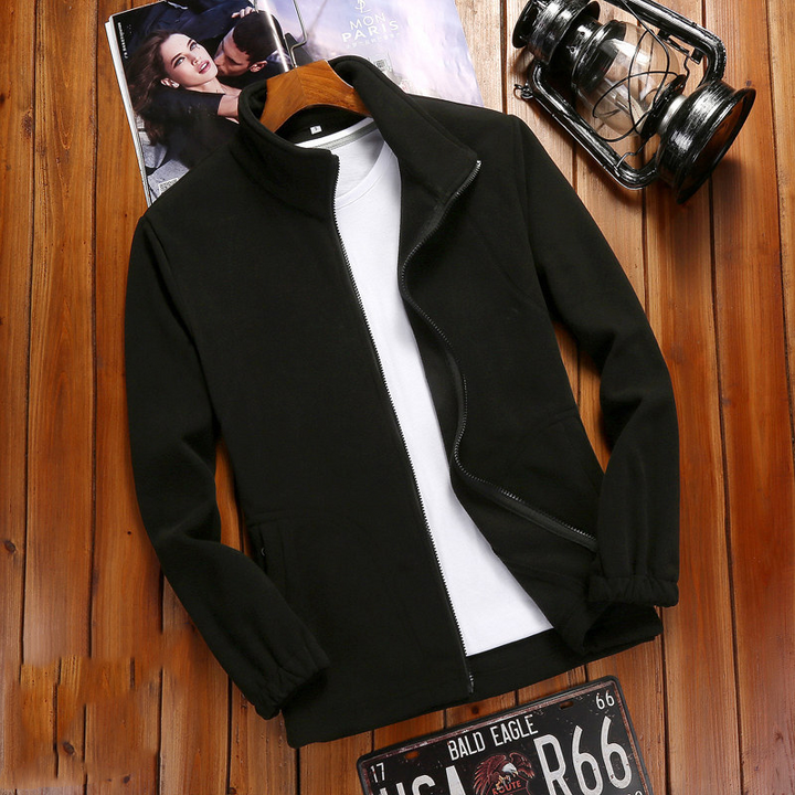 Fleecejacke Damen Reißverschluss-Fleece mit Stehkragen
