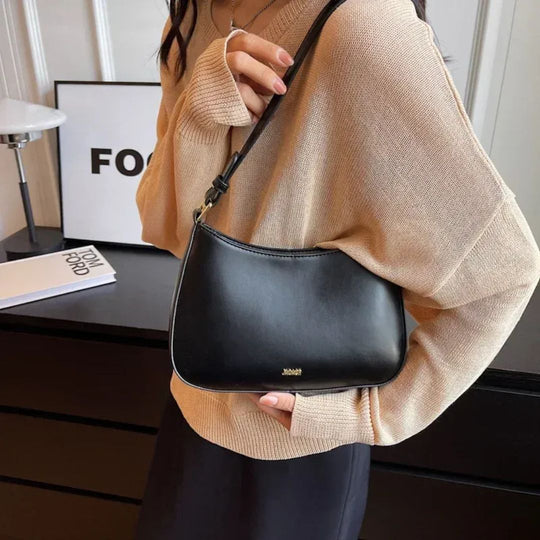 Nord Taschen | Umhängetasche für Damen - Elegante Schultertasche aus hochwertigem Leder mit praktischer Form
