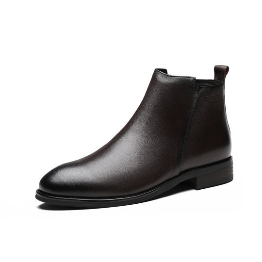 Modische Herren-Stiefel aus Leder