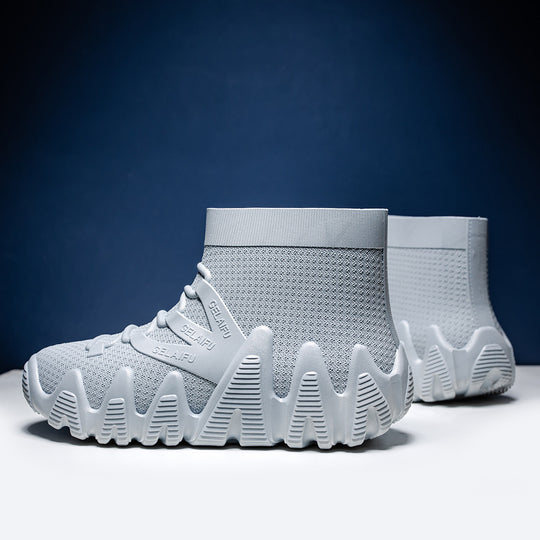 Wasserdichte Herren-Stiefel, PVC, gefüttert